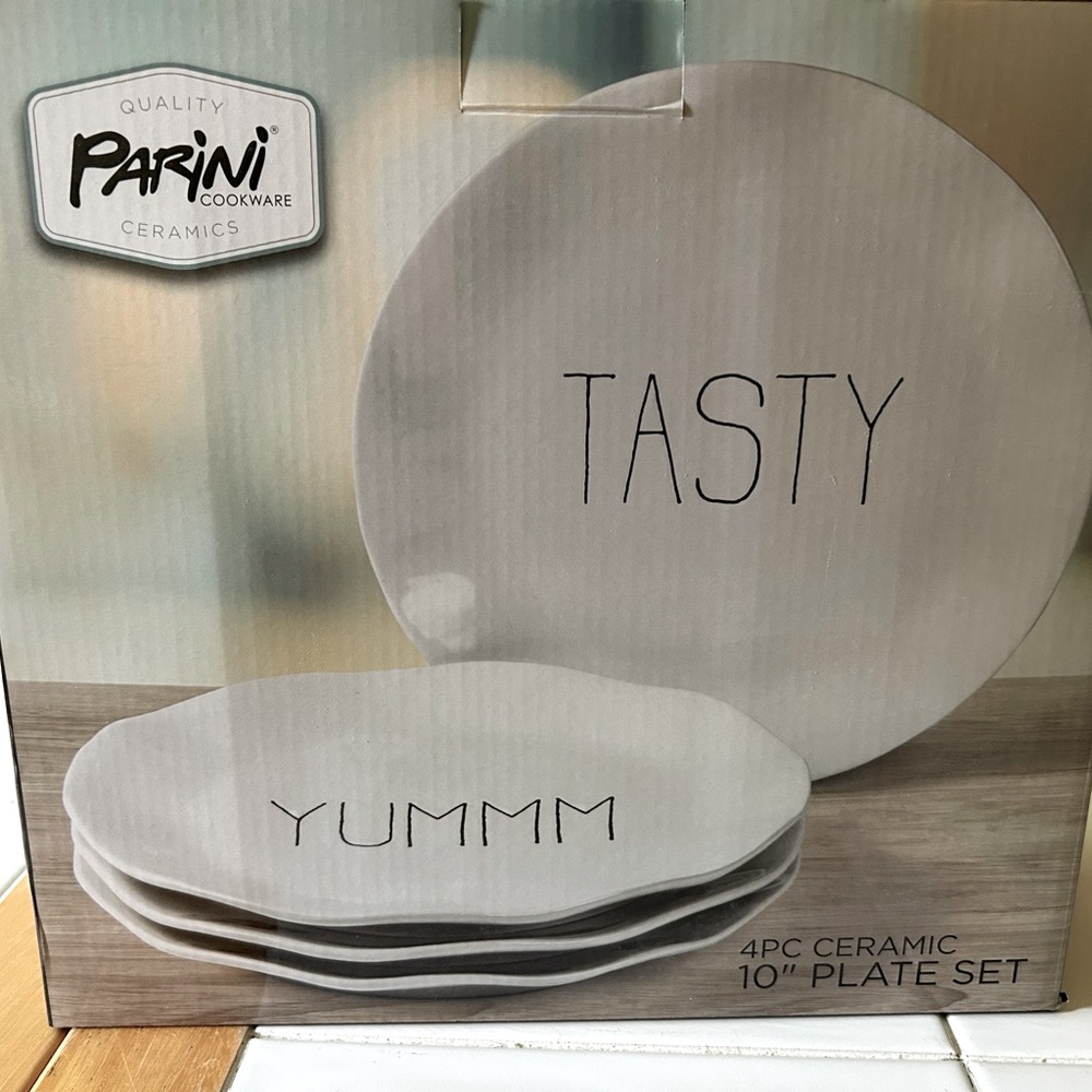 4 Parini 10” Plates